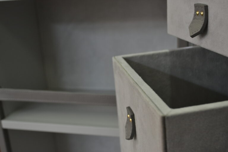 Cassetti rivestiti in tessuto